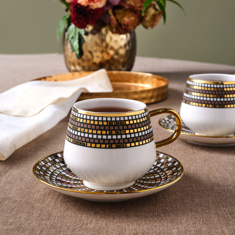 Karaca Belgin Tea Cup Set for 2, 220 ml  