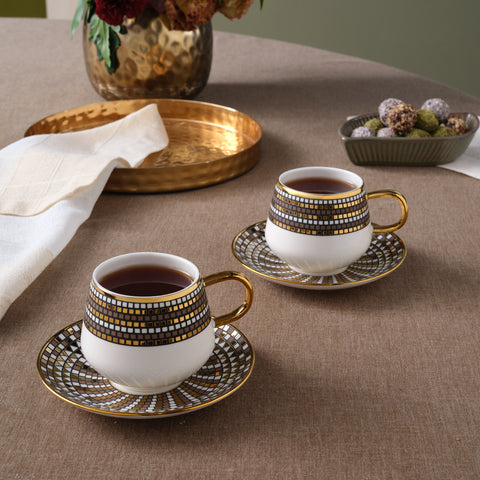 Karaca Belgin Tea Cup Set for 2, 220 ml  