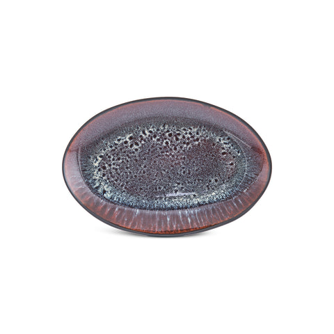 Karaca New Black Galactic 24 cm Serving Platter  