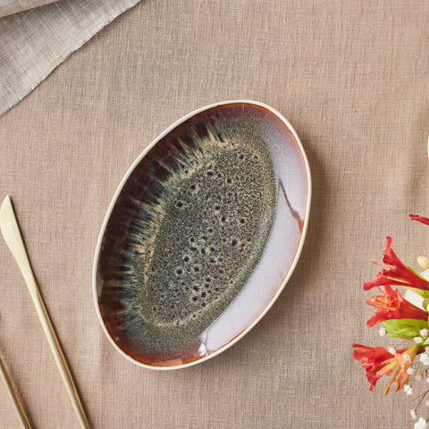   Karaca New White Galactic 24 cm Serving Platter    
