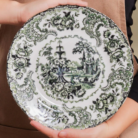 Karaca Forever Bone Vittoria, Frühstücksset 26-teilig für 6 Personen