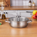 Karaca Elite Steel Shallow Casserole Pan 22 cm