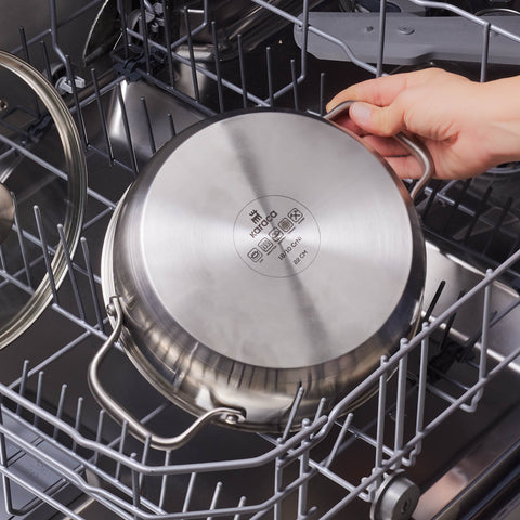 Karaca Elite Steel Shallow Casserole Pan 22 cm