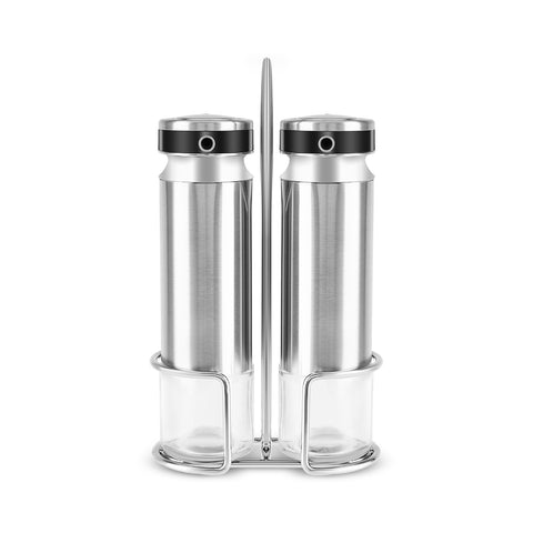 Karaca Stellum, 3-teiliges Öl- und Essigflaschen-Set, Inox