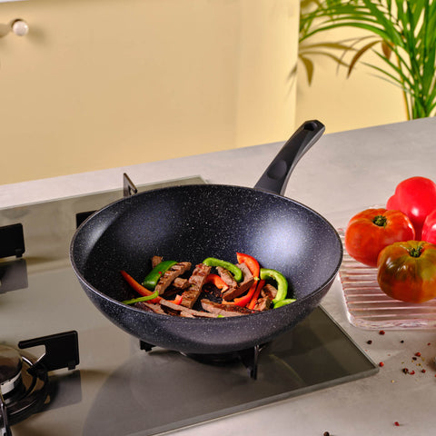 Karaca Aqua Granit Wok 28 cm