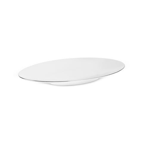 Karaca Fine Pearl Extra Chanak 55-teiliges Tafelservice für 12 Personen Platin
