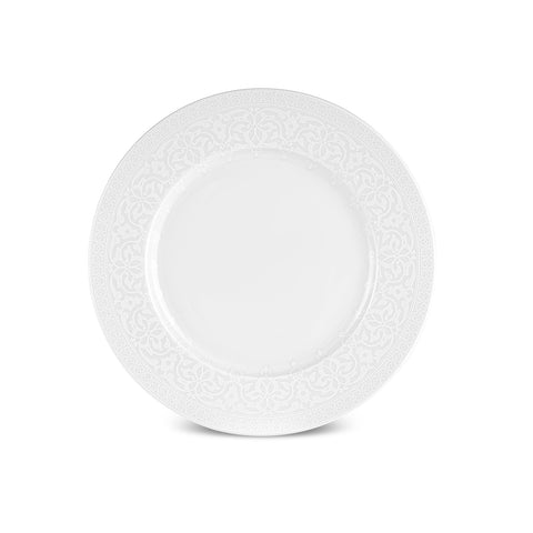 Karaca New Dome 6 Kişilik 24 Parça Yemek Takımı, Beyaz