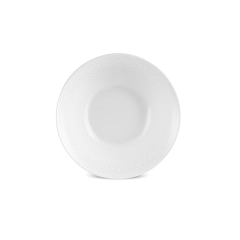 Karaca New Dome 6 Kişilik 24 Parça Yemek Takımı, Beyaz