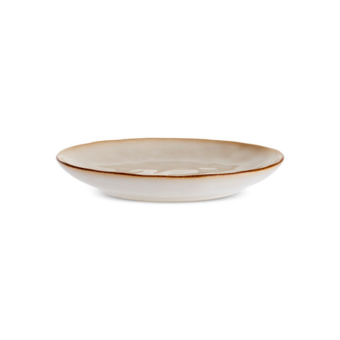 Karaca Aria Reaktif Sırlı Tatlı / Yan Servis Tabağı, 16 cm, Bej