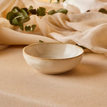 Karaca Aria Snackschale mit Reaktivglasur, 12 cm, Beige