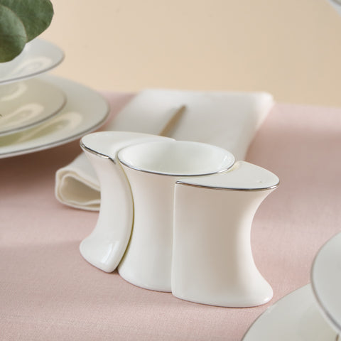 Karaca Fine Pearl Extra Argento  55-Teiliges Tafelservice Für 12 Personen, Platin