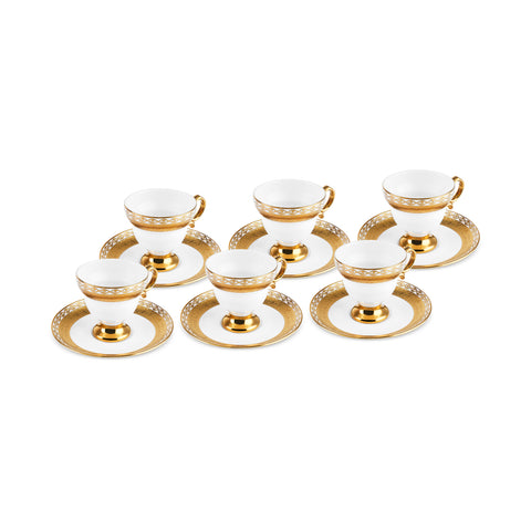 Karaca Hürrem 6 Kişilik Kahve Fincanı Takımı, 90 ml