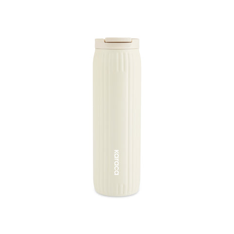 Karaca Rimo Leakproof Stainless Steel Thermos 600 ml Cream