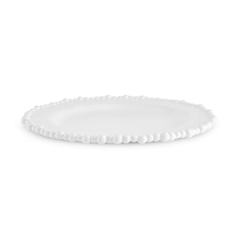Perla, Melamin‐Tortenplatte, 23cm, Weiß
