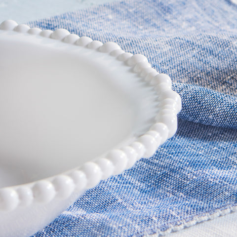 Karaca Perla, Melamine Deep Plate, 22cm, White