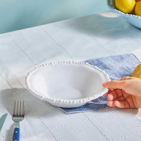 Karaca Perla, Melamine Deep Plate, 22cm, White
