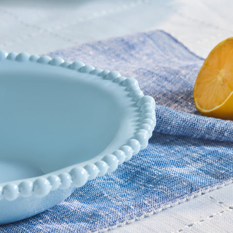 Karaca Perla Melamine Deep Plate 22 cm Blue  
