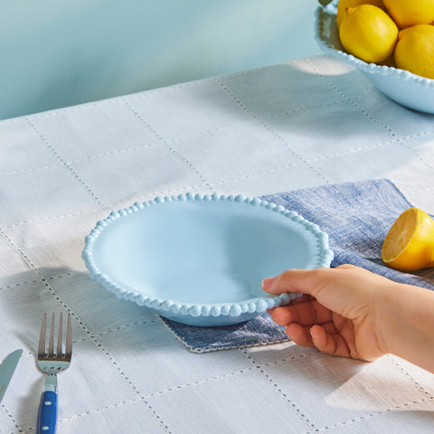 Karaca Perla Melamine Deep Plate 22 cm Blue  