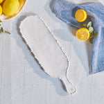 Karaca Perla, Melamine Cheese Plate, 43cm, White
