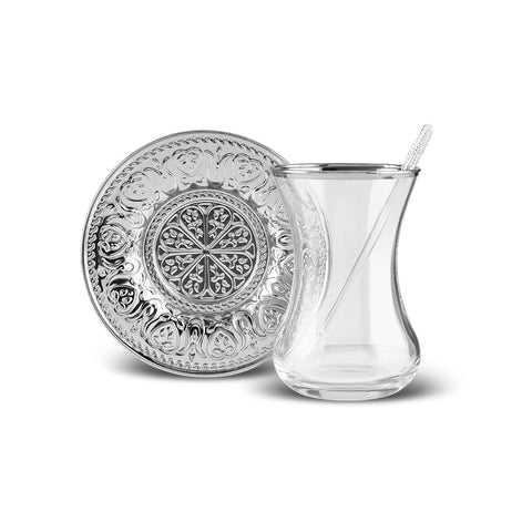 Karaca Nehir 19-teiliges Teeservice
