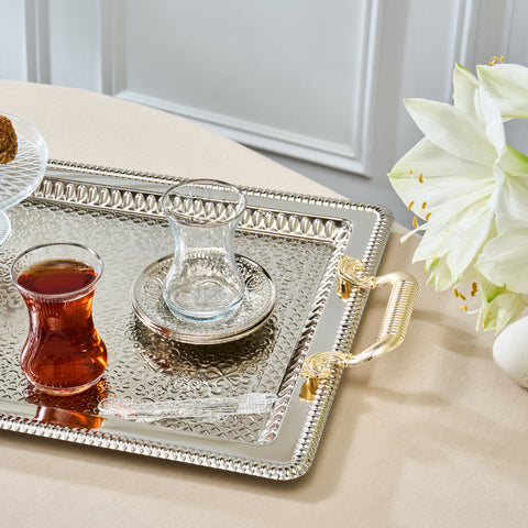 Karaca Deniz 19-teiliges Teeservice