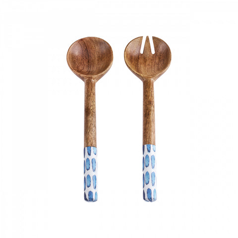 Karaca Home Mango Servierset Blau, 28cm