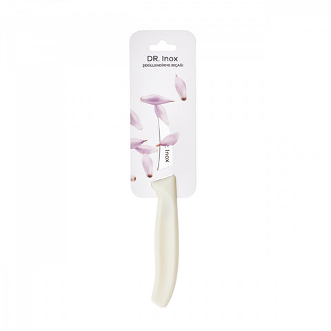Dr. Inox Formmesser Creme 17cm