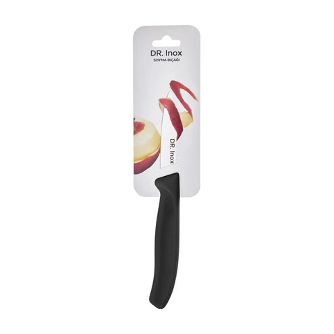 Dr. Inox Schälmesser 19cm, Schwarz