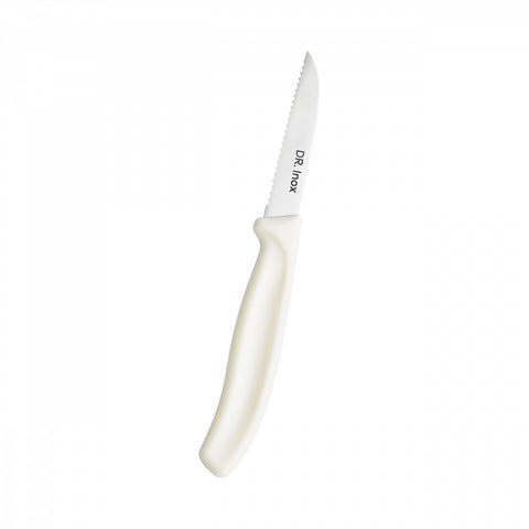 Dr. Inox Wellenschliff-Schälmesser 19cm Creme