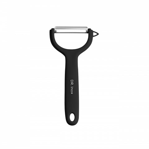 Dr. Inox Gerader Sparschäler, Schwarz
