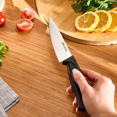 Dr. Inox Kochmesser 25cm, Schwarz