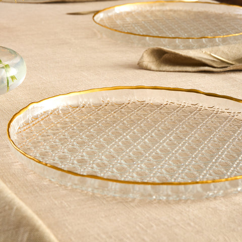 Karaca Rattan Gold 7-teiliges Kuchenset