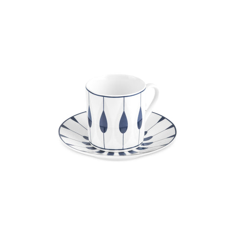 Karaca Ahenk 6 Kişilik 12 Parça Bone China Espresso Türk Kahvesi Fincan Takımı, 80 ml, Çok Renkli