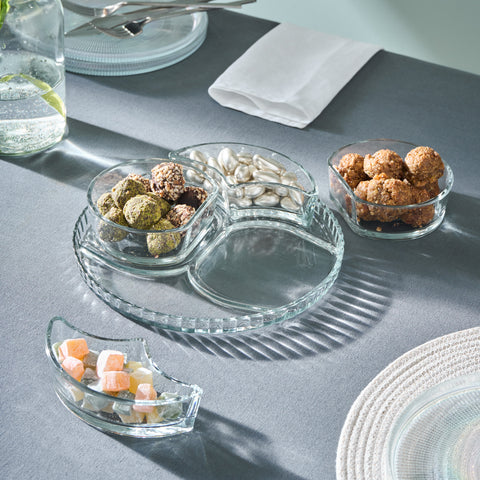 Karaca Capri 5-Piece Cake Serving Set