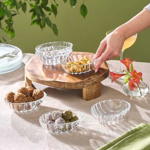 Karaca Oyster 6-teiliges Servierset