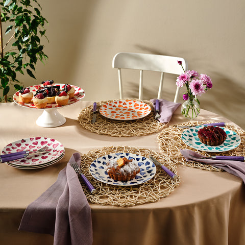 Karaca Lovely 7-Piece Cake Set for 6 People