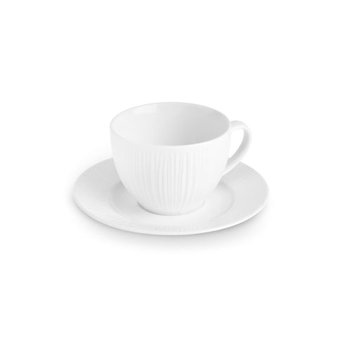 Karaca Anna Embossed Teetassen-Set für 6 Personen, 220 ml