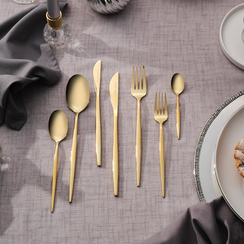 Karaca Camille 84-Piece Cutlery Set for 12 People