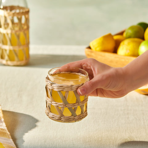 Karaca Waven Wasserglas, 285 ml, Creme