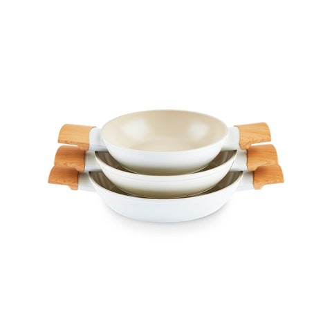 Karaca Swiss Crystal Almond, 6 teiliges Schmortopf Set, Induktion