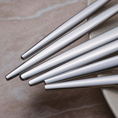 Karaca Moongate 7-Piece Serving Set, Silver