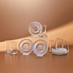 Karaca Lily 12-teiliges Türkisches Teeset für 6 Personen, 170 ml, Luster