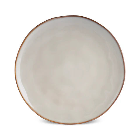 Karaca Aria Reactive Glaze Pizzateller, 32 cm, Beige