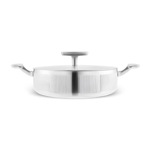 Karaca 3 Ply Rimova Flat Lid 8 Teilig Kochgeschirr Set