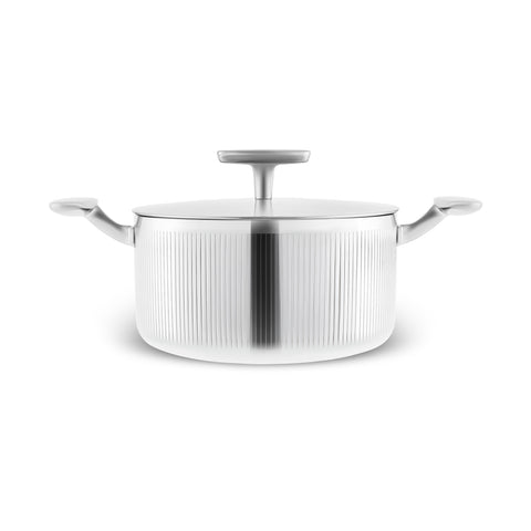 Karaca 3 Ply Rimova Flat Lid 8 Teilig Kochgeschirr Set