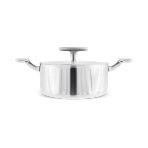 Karaca 3 Ply Rimova Flat Lid 8 Teilig Kochgeschirr Set