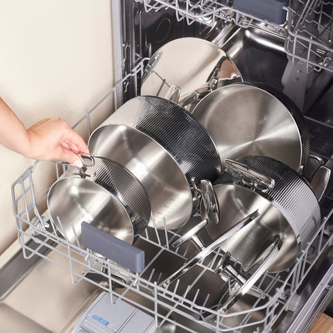 Karaca 3 Ply Rimova Flat Lid 8 Teilig Kochgeschirr Set