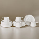 Karaca Streamline Saturn Kaffeetassen-Set für 6 Personen