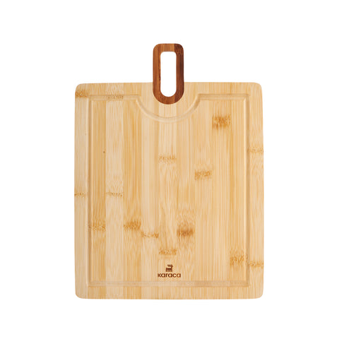 Karaca Squarecut 2-Piece Bamboo Cutting Board