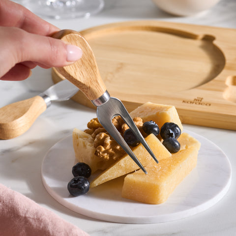 Karaca Cheesekit Bamboo Cutting Set, Colorless